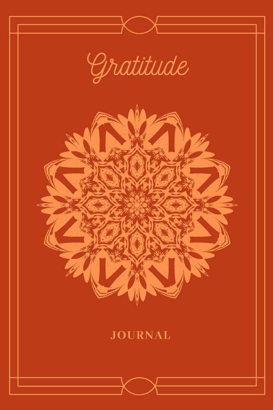 GRATITUDE JOURNAL: DAILY POSITVITY FOR A HAPPIER YOU/ ART DECO & MANDALA DESIGN COVER Business, Finance & Career