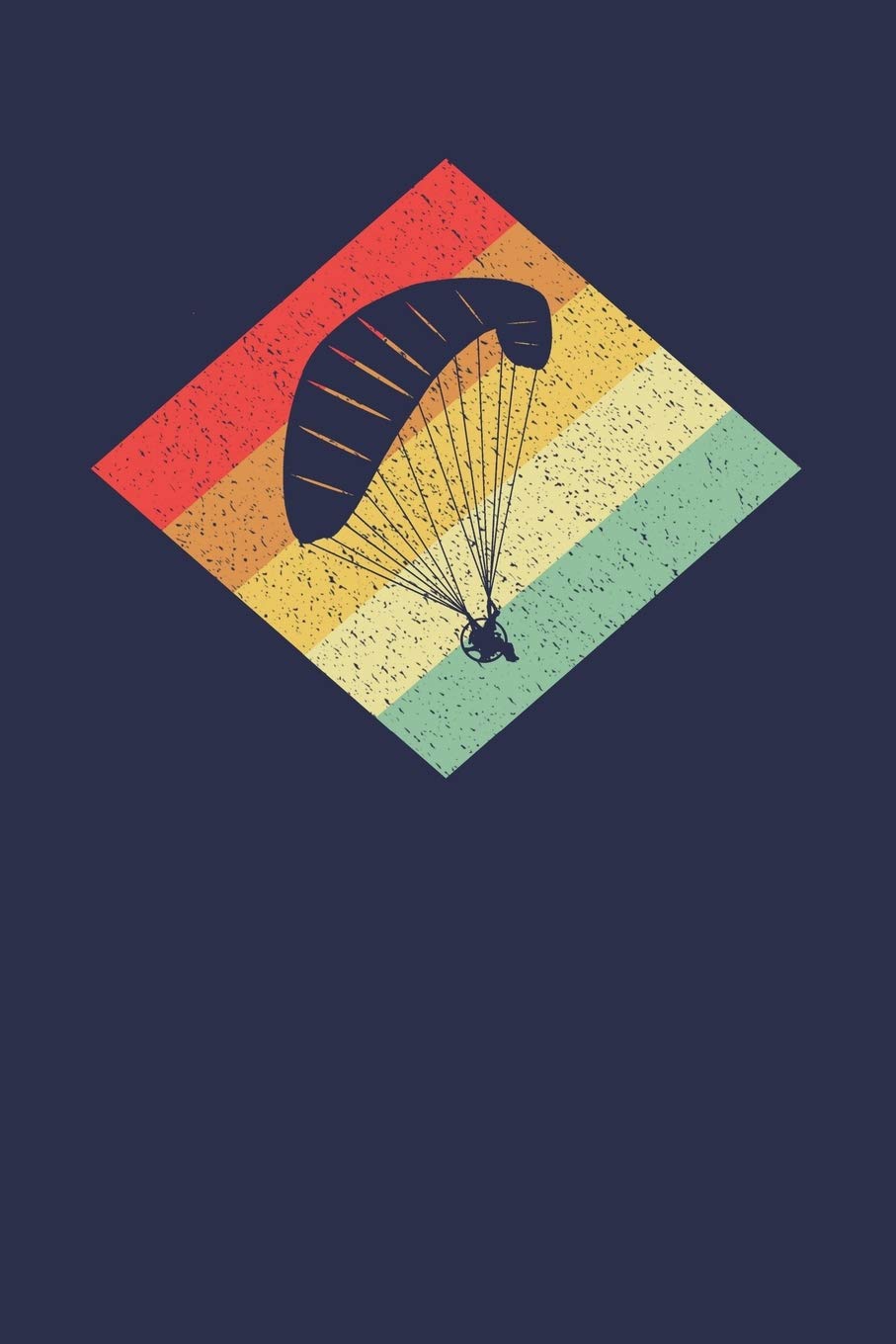 Paraglider Notebook: Retro Vintage 80s Paragliding 6 x 9 Dotted Dot Grid Journal Gift for Paragliders And Paragliding Lovers (108 Pages) Books