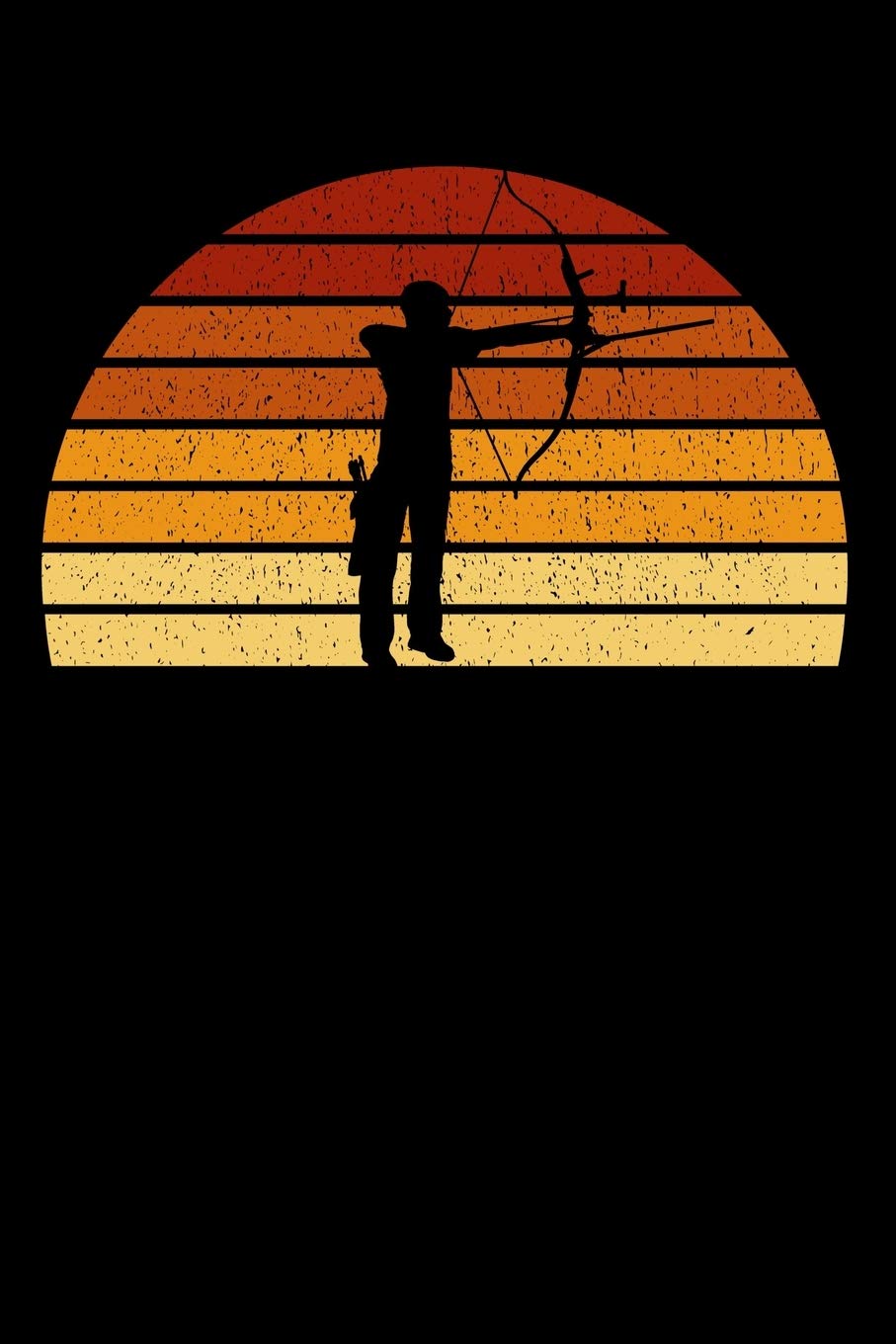 Archer Notebook: Vintage Sunset Arching 6 x 9 Dotted Dot Grid Journal Gift For Archers And Archery Lovers (108 Pages) book