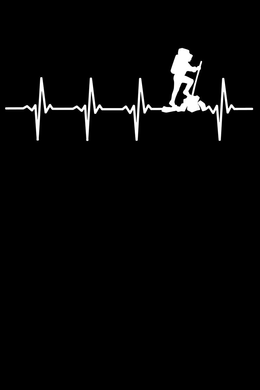 Hiker Notebook: Hike Heartbeat 6 x 9 Dotted Dot Grid Journal Gift for Hikers And Climbers (108 Pages) Books