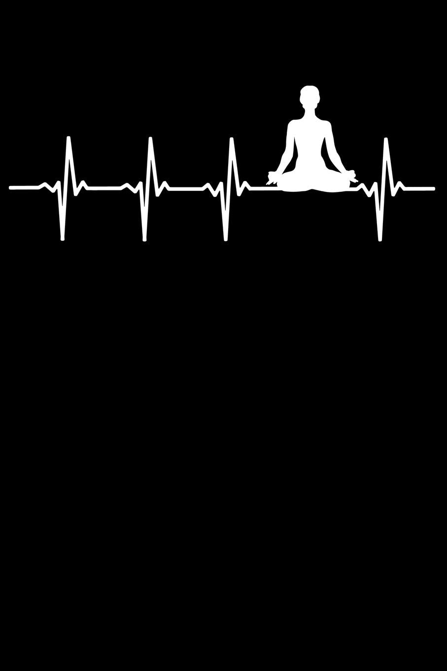 Yogi Notebook: Yoga Heartbeat 6 x 9 Dotted Dot Grid Journal Gift for Yogis And Yoga Lovers (108 Pages) Lifestyle