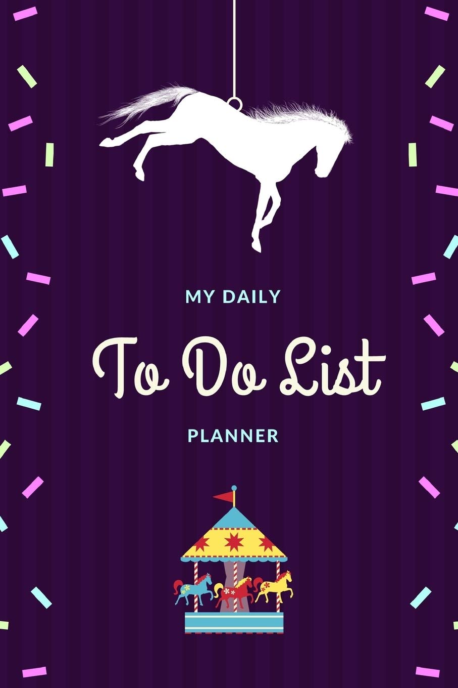 To Do List Planner: To Do List Notebook & Daily Task Manager with Horse - 6 x 9 Inches - 100 Pages Health, Nutrition & Fitness