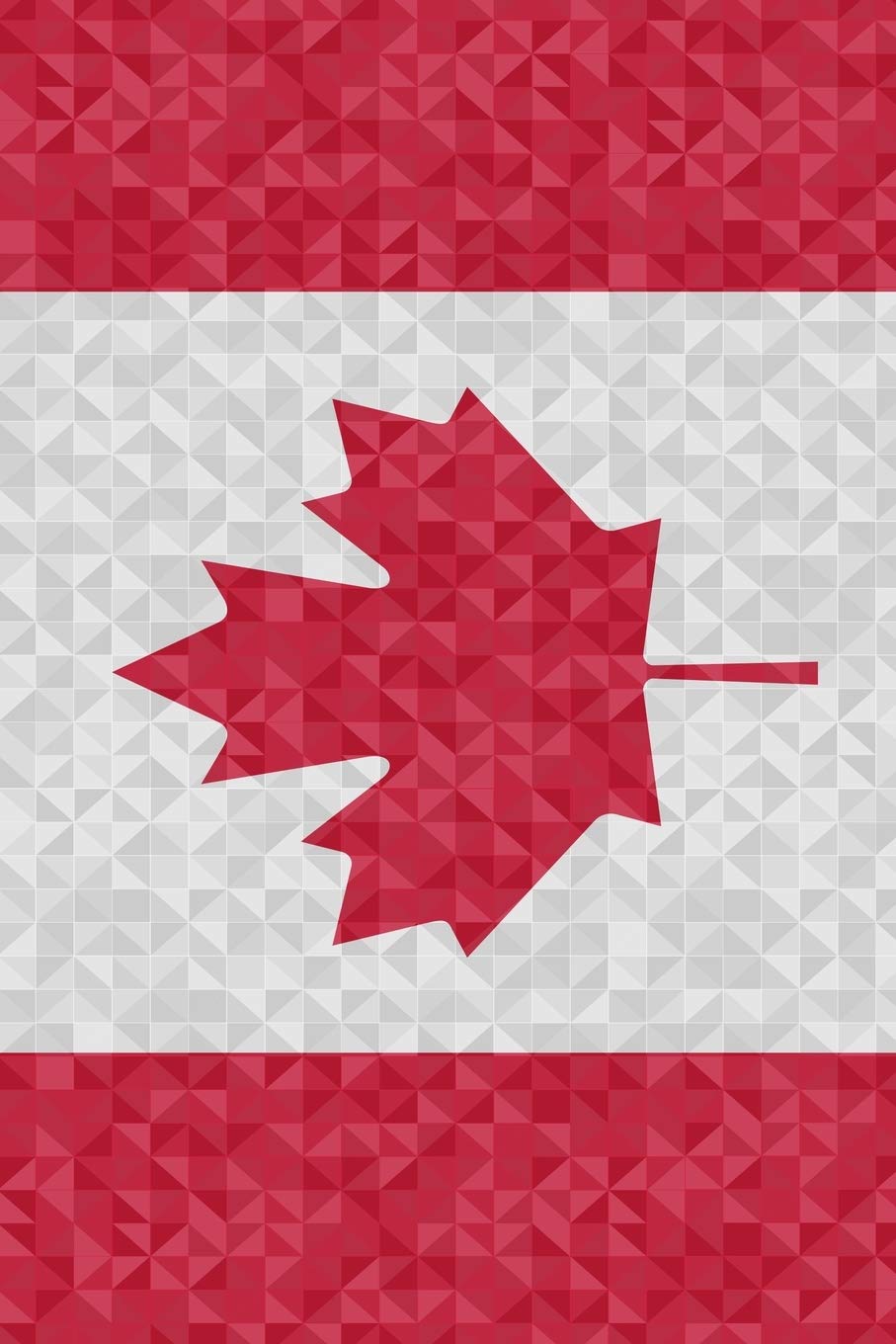 Canada Notebook: Beautiful notebook with canadian flag. 150 blank dotgrid pages, 6 X 9 inches ( 15,2 cm X 22,86 cm) Travel Guides