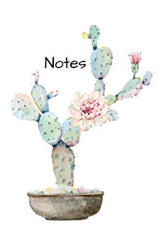Notes: Cactus Blank Lined Notebook (Journal) To Write In For Cactus Lovers (6” X 9”) Mathematics
