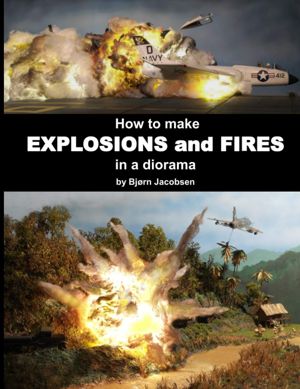 How to make EXPLOSIONS and FIRES in a diorama Hobbies & Crafts