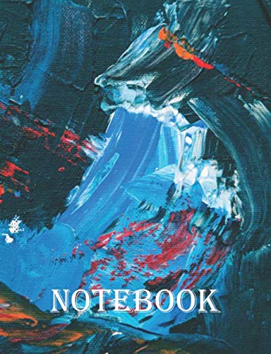 NOTEBOOK: Wide Ruled Composition Notebook - (7.44 x 9.69 inches) 200 Pages Film, Art & Culture