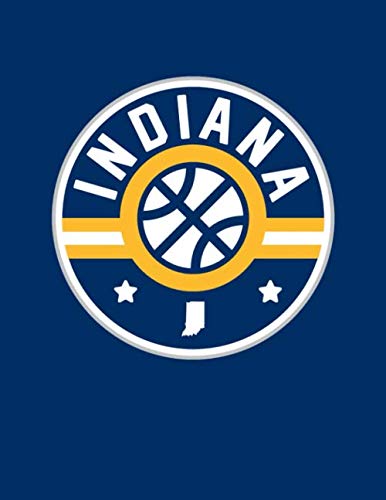 Indiana Basketball100 Page Wide Ruled Notebook for Students: Cool Hoops Class Journal for Math, Science or English Leisure & Fun