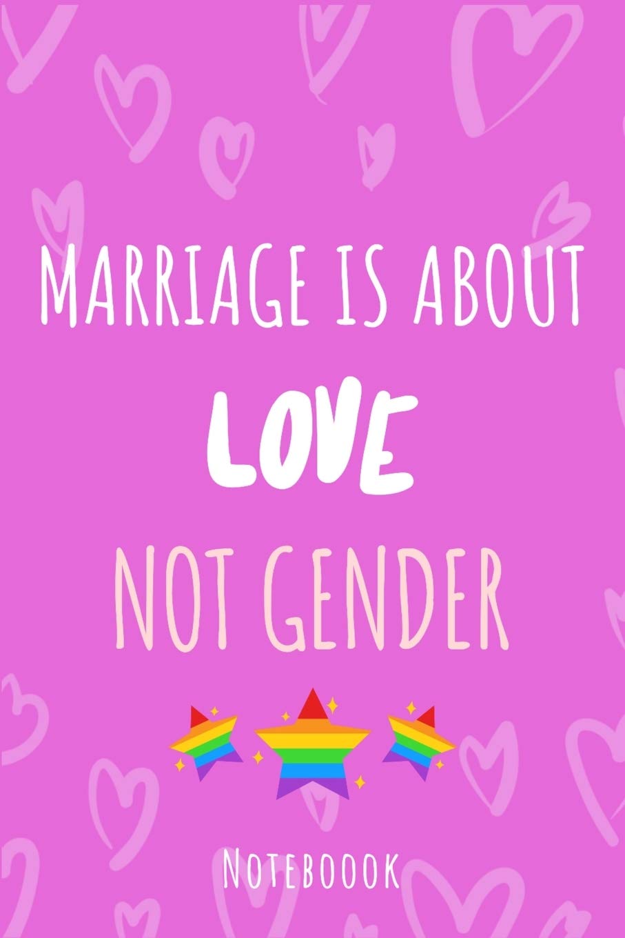 Marriage is about love not gender: a5 notebook, dotted, dot grid 120 pages Social Sciences