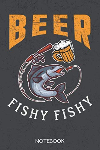 Beer Fishy Fishy: Notebook with 120 blank pages in 6x9 inch format Books