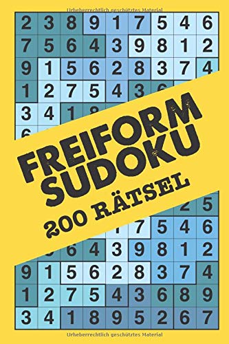 Freiform Sudoku: 200 fantastisch rätsel Leisure & Fun