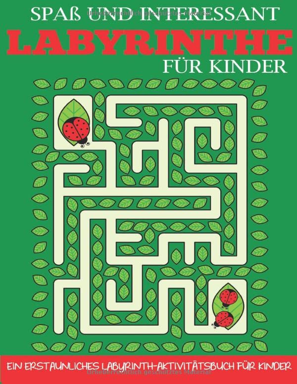 Spaß und Interessant Labyrinthe für Kinder Tiptoi & Games