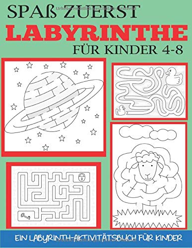 Spaß zuerst Labyrinthe für Kinder 4-8 Tiptoi & Games