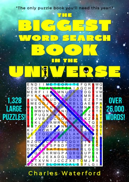 The Biggest Word Search Book in the Universe: 1,328 Puzzles (Volume 4) Leisure & Fun