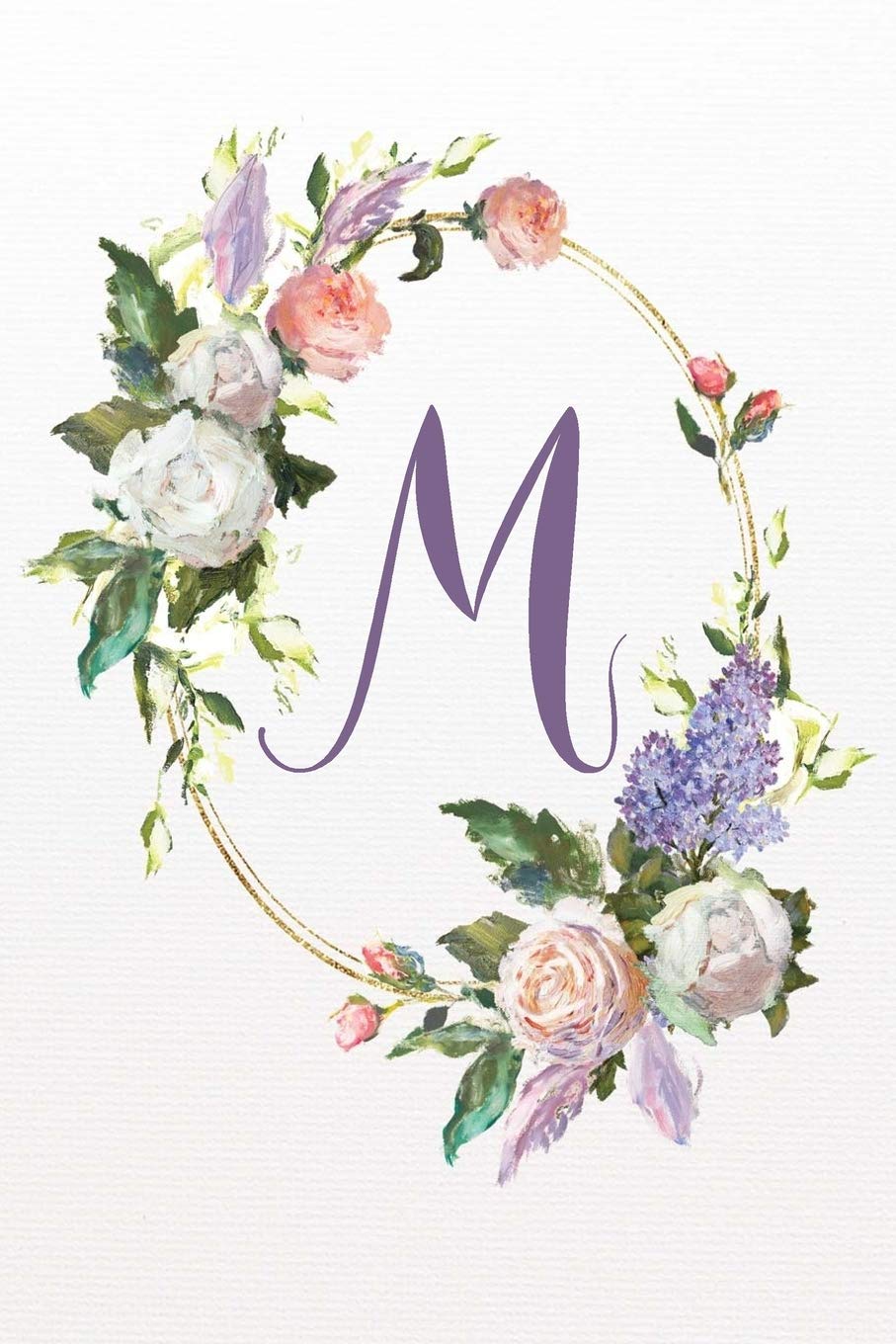 M: White Pink Floral 2020 Weekly Planner 6”x9” (White Pink Floral 6”x9” Planner Alphabet Series - Letter M, Band 13) Hobbies & Crafts
