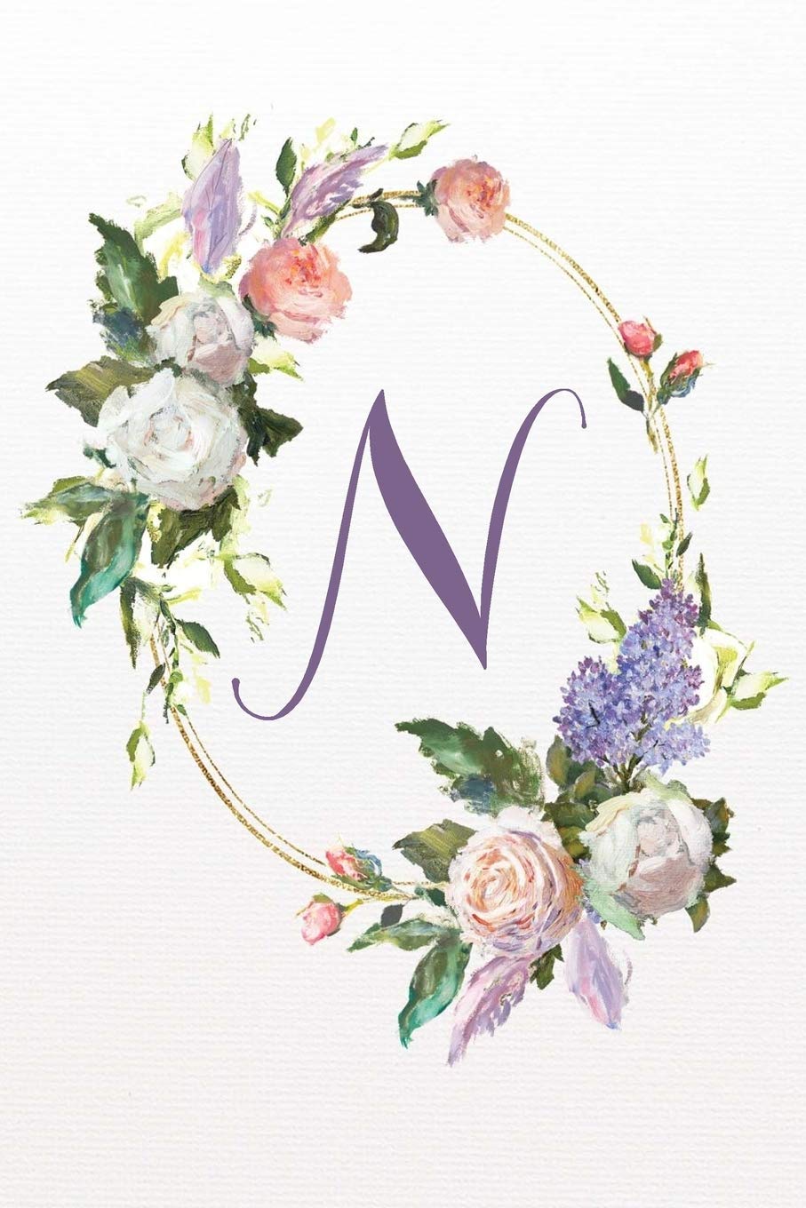 N: White Pink Floral 2020 Weekly Planner 6”x9” (White Pink Floral 6”x9” Planner Alphabet Series - Letter N, Band 14) Reference Books