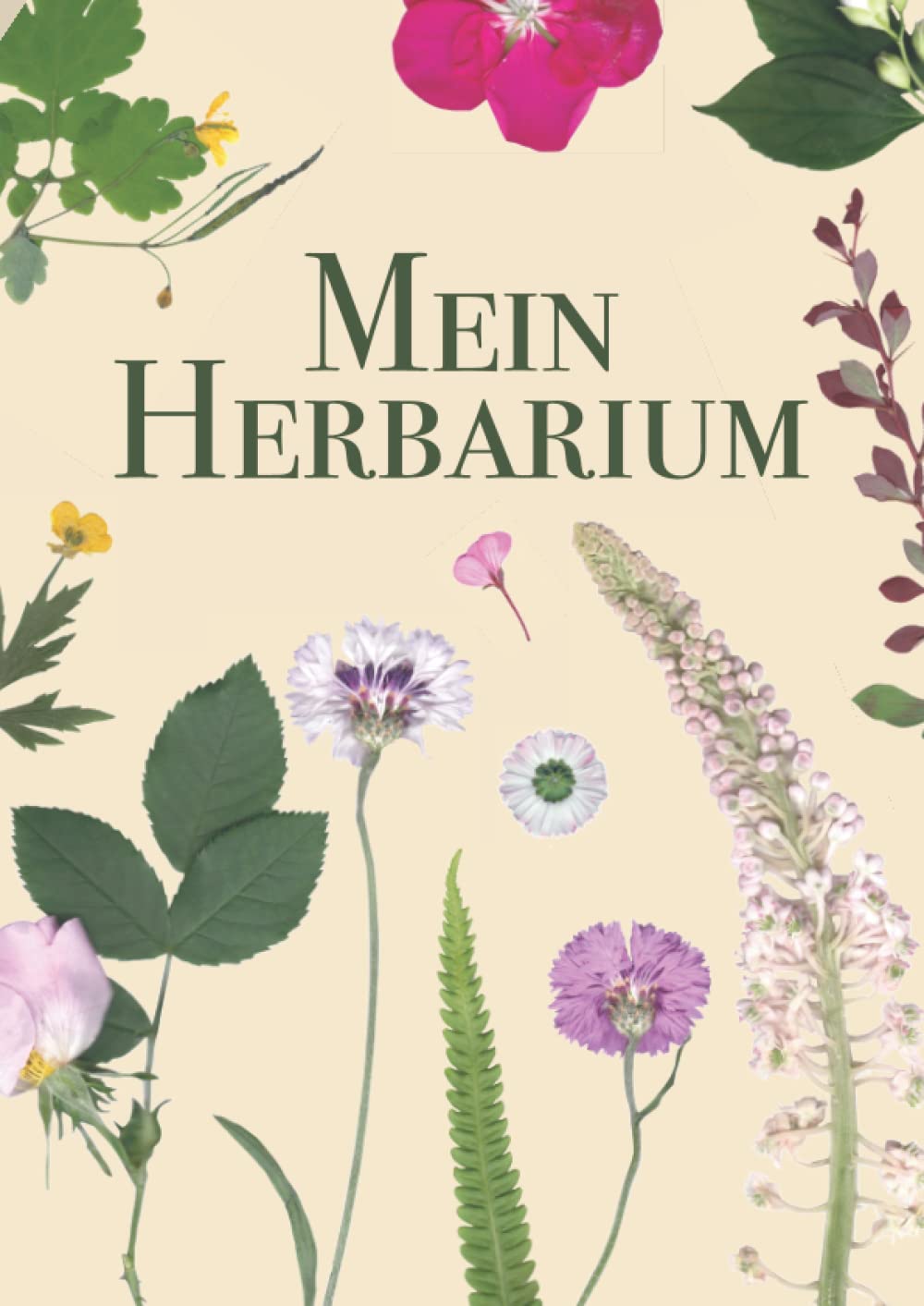 Mein Herbarium: Sammelalbum zur Pflanzenbestimmung - 120 Seiten, DIN A4, Leer Books