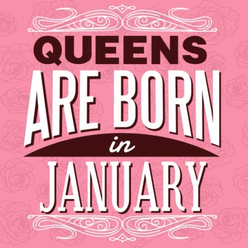 January Queens: Beautiful blank Notebook with Birthday Quote. 150 blank pages with lines measures 8,5 X 8,5 inches ( 21,59 cm X 21,59 cm ) Non-fiction