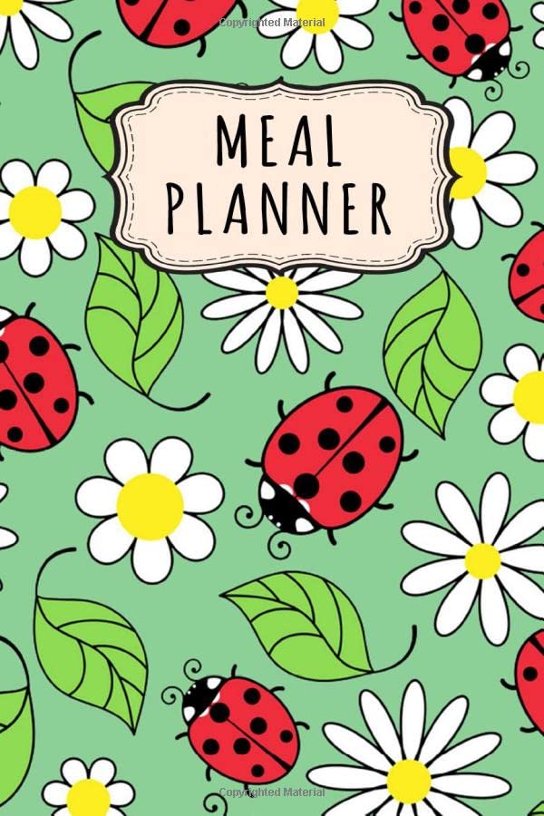 Meal Planner: Meal Planner / Grocery List Notepad | Ladybird Design | 52 Weeks (6x9) Cooking & Enjoying