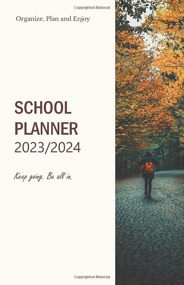 Student Planner 2023-2024; A problem is a chance for you to do your best.: 2023-2024 Student Calendar with Motivational Quote +100 Pages, Perfect Size ... and plan your following steps; clear 4-WEEK Business, Finance & Career