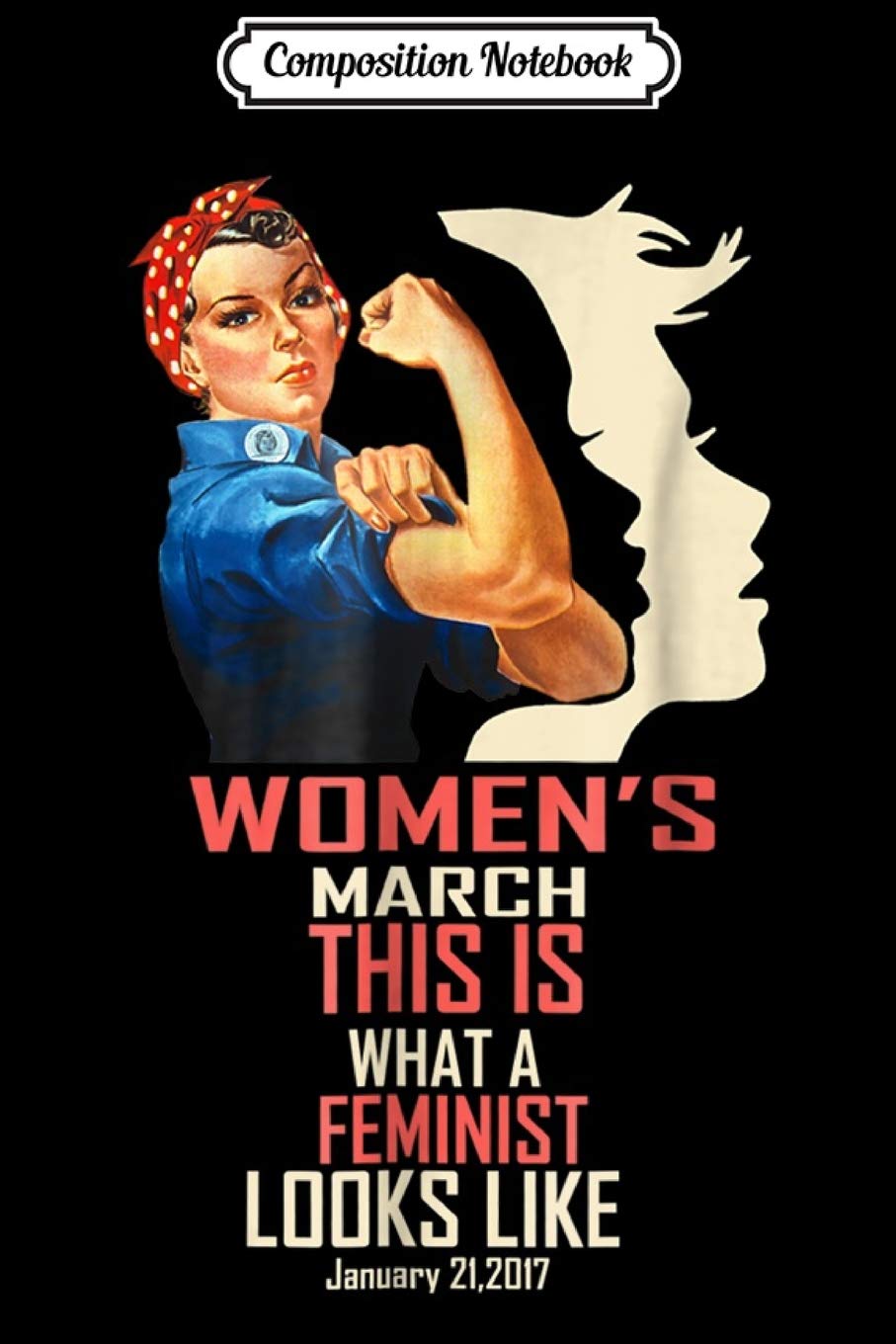 Composition Notebook: This is What a Feminist Looks Like Womens March Journal/Notebook Blank Lined Ruled 6x9 100 Pages Manga
