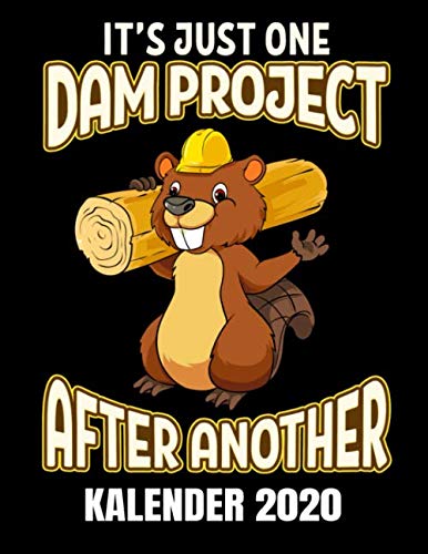 It's Just One Dam Project After Another Kalender 2020: Lustiger Biber - Handwerker - Bauarbeiter Kalender Terminplaner Buch - Jahreskalender - Wochenkalender - Jahresplaner book