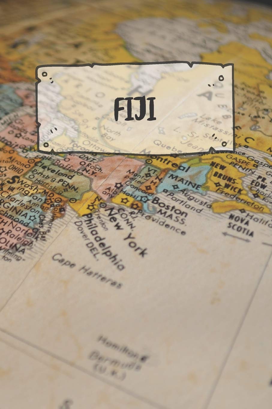 Fiji: Ruled Travel Diary Notebook or Journey Journal - Lined Trip Pocketbook for Men and Women with Lines Books