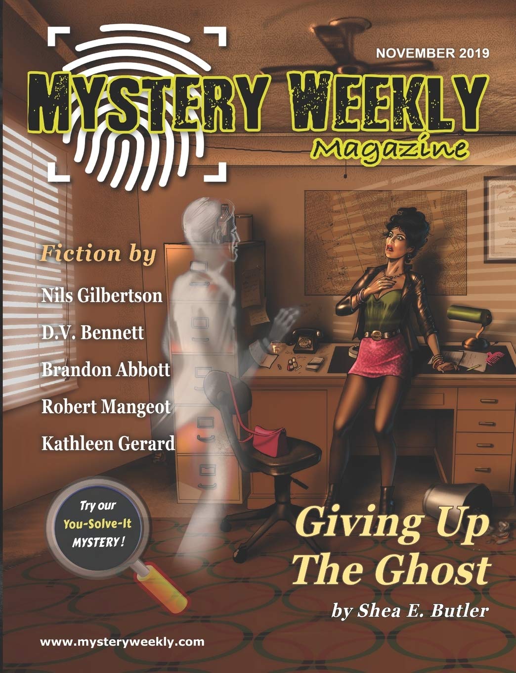Mystery Weekly Magazine: November 2019 (Mystery Weekly Magazine Issues, Band 51) Essays & Short Stories