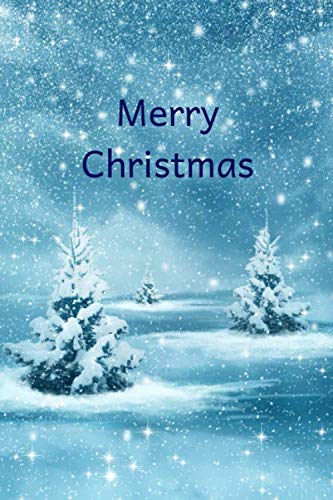 Merry Christmas: Christmas notebook lined journal, Christmas notebook paper, notebook, diary, (110 Pages, LINE, 6 x 9) Self-help
