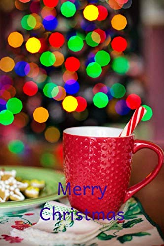 Merry Christmas: Christmas notebook lined journal, Christmas notebook paper, notebook, diary, (110 Pages, LINE, 6 x 9) Books