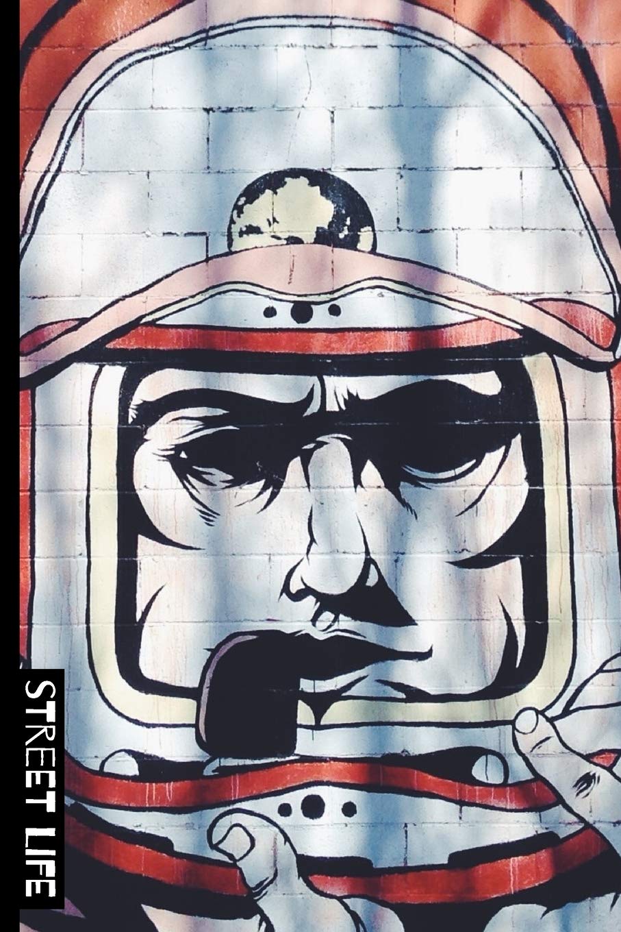 Street Life: School Subject Notebook, 6x9 120 page lined paperback notebook. - Graffitti style street art / murals perfect for the trendy teenager Hobbies & Crafts