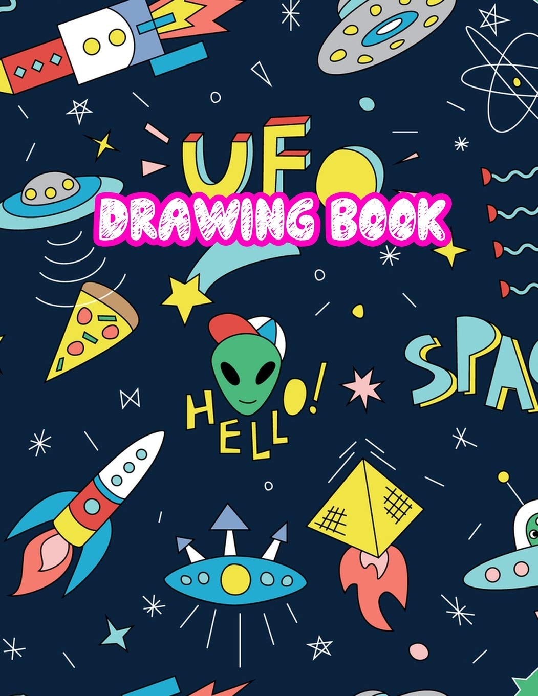 Drawing Book: Large Sketch Notebook for Drawing, Doodling or Sketching: 110 Pages, 8.5" x 11" Sketchbook ( Blank Paper Draw and Write Journal ) - Cover Design 099283 Non-fiction