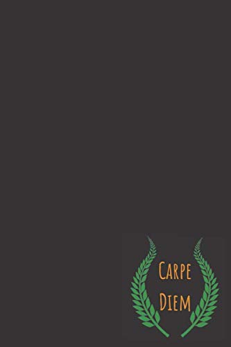 Carpe Diem: Latin sentence: Seize the day Perfect Size 110 Page Journal Notebook Diary (110 Pages, Lined, 6 x 9) Non-fiction