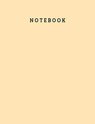 Notebook: Unlined Composition Notebook Blank Journal Memo - Unruled 8.5x11 Inch Large Writing Journal Notebook Gift for Girls, Unruled Plain Journal ... Cover and White Paper Blank Sheet Notebook Essays & Short Stories