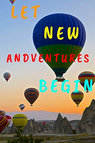 Let New Andventures Begin: Notebook,Journal, Diary,the notebook for creative note taking or journaling at school.Perfect gift for Women and Men (80 Pages, Checked Pattern Notebook , 6 x 9) Film, Art & Culture