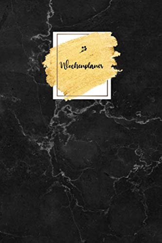 Wochenplaner 2019 2020: modernes Marble Cover Mamor Design mit rose gold Pattern, Wochen- und A5 Tagesplaner , 1 Woche auf 1 Seite , 13x21 cm ... cover design, rose-gold pattern , monatspla Non-fiction