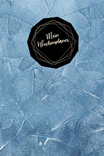 Wochenplaner 2019 2020: modernes Marble Cover Mamor Design mit rose gold Pattern, Wochen- und A5 Tagesplaner , 1 Woche auf 1 Seite , 13x21 cm ... cover design, rose-gold pattern , monatspla Non-fiction