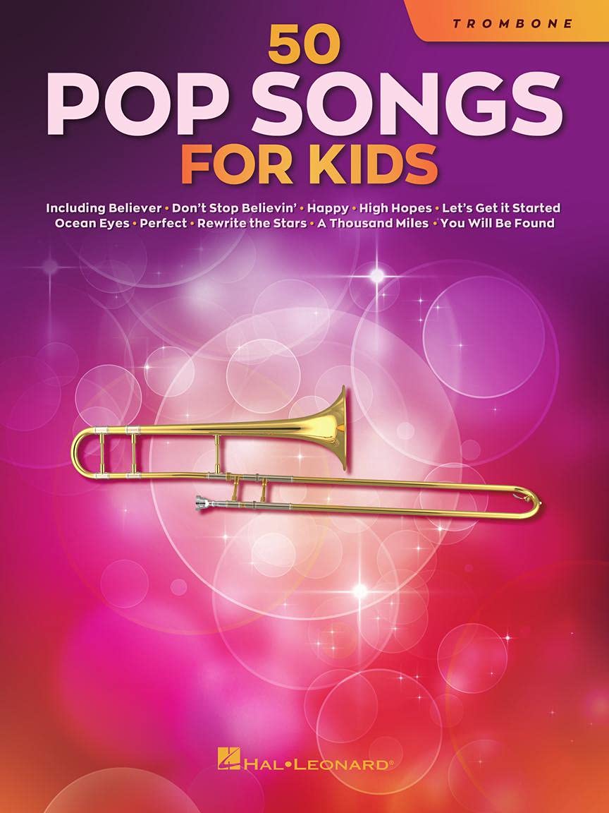 50 Pop Songs for Kids for Trombone Sheet Music