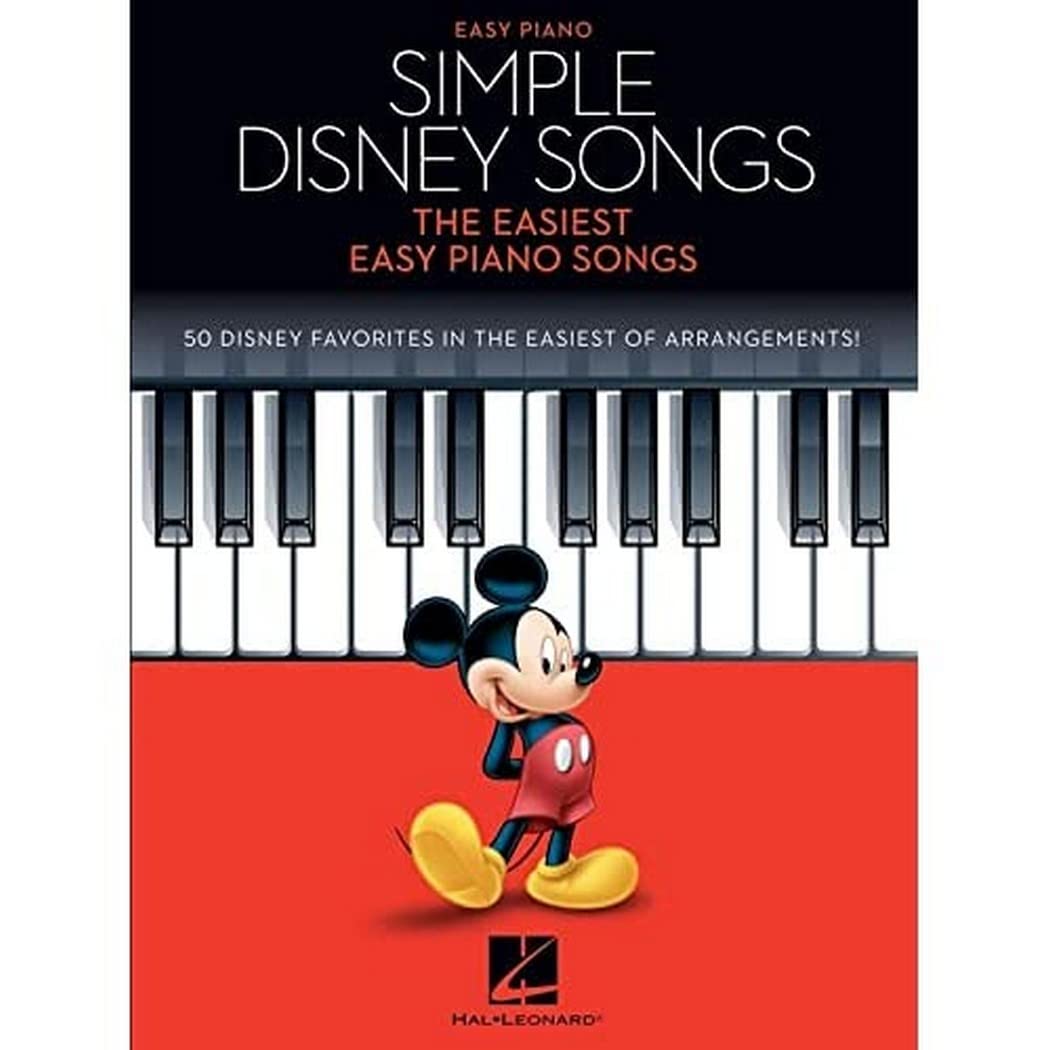 Simple Disney Songs: The Easiest Easy Piano Songs Sheet Music