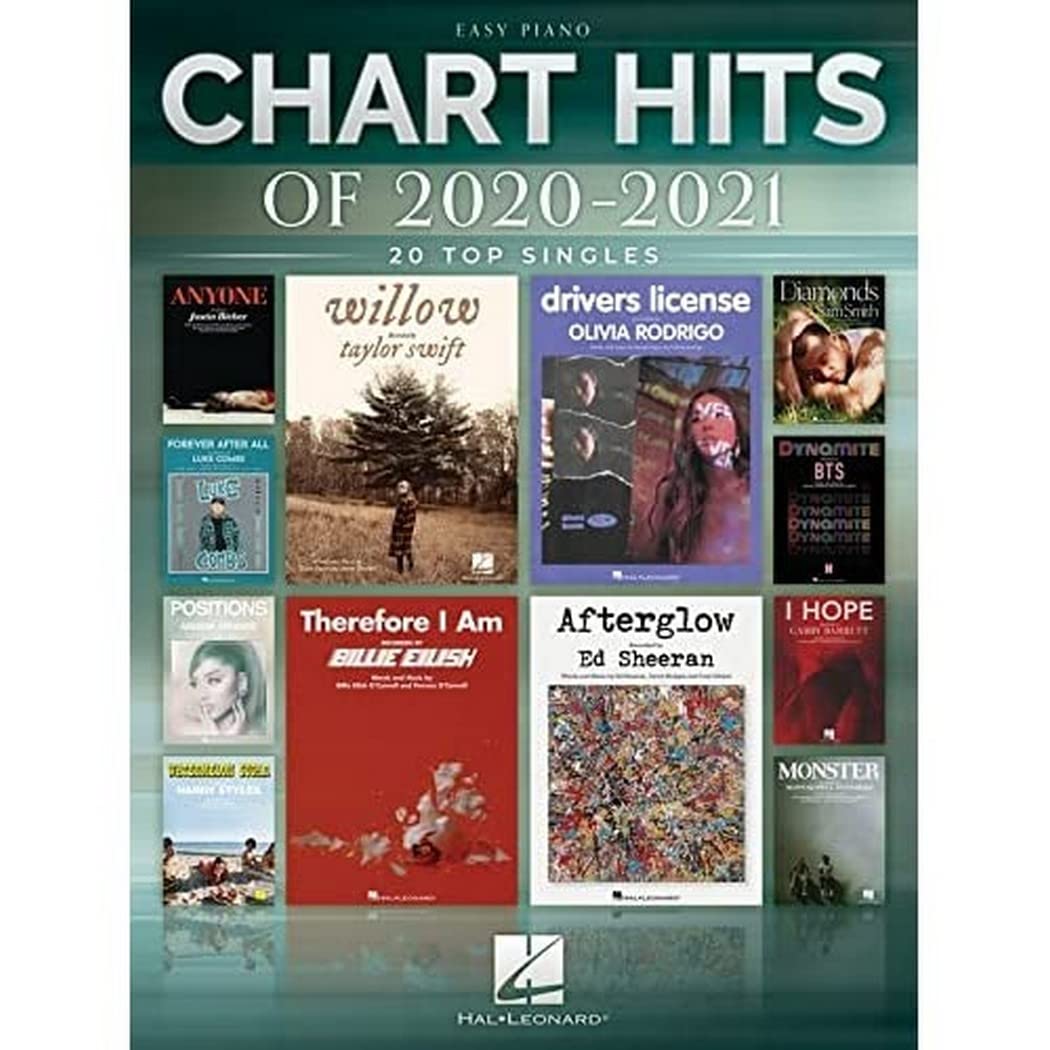 Chart Hits of 2020-2021 (Easy Piano) Sheet Music