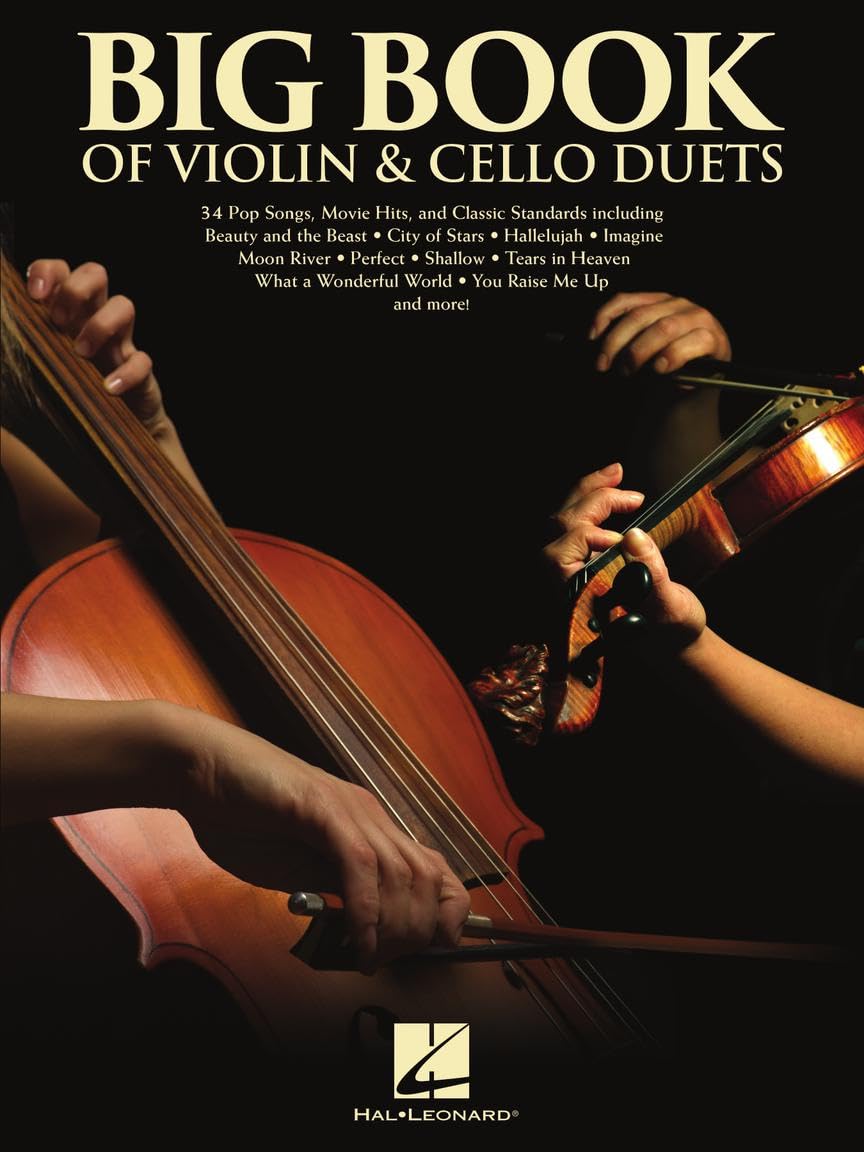 Big Book of Violin & Cello Duets. Buch und Einzelstimme(n): Score With Separate Pull-out Parts Sheet Music