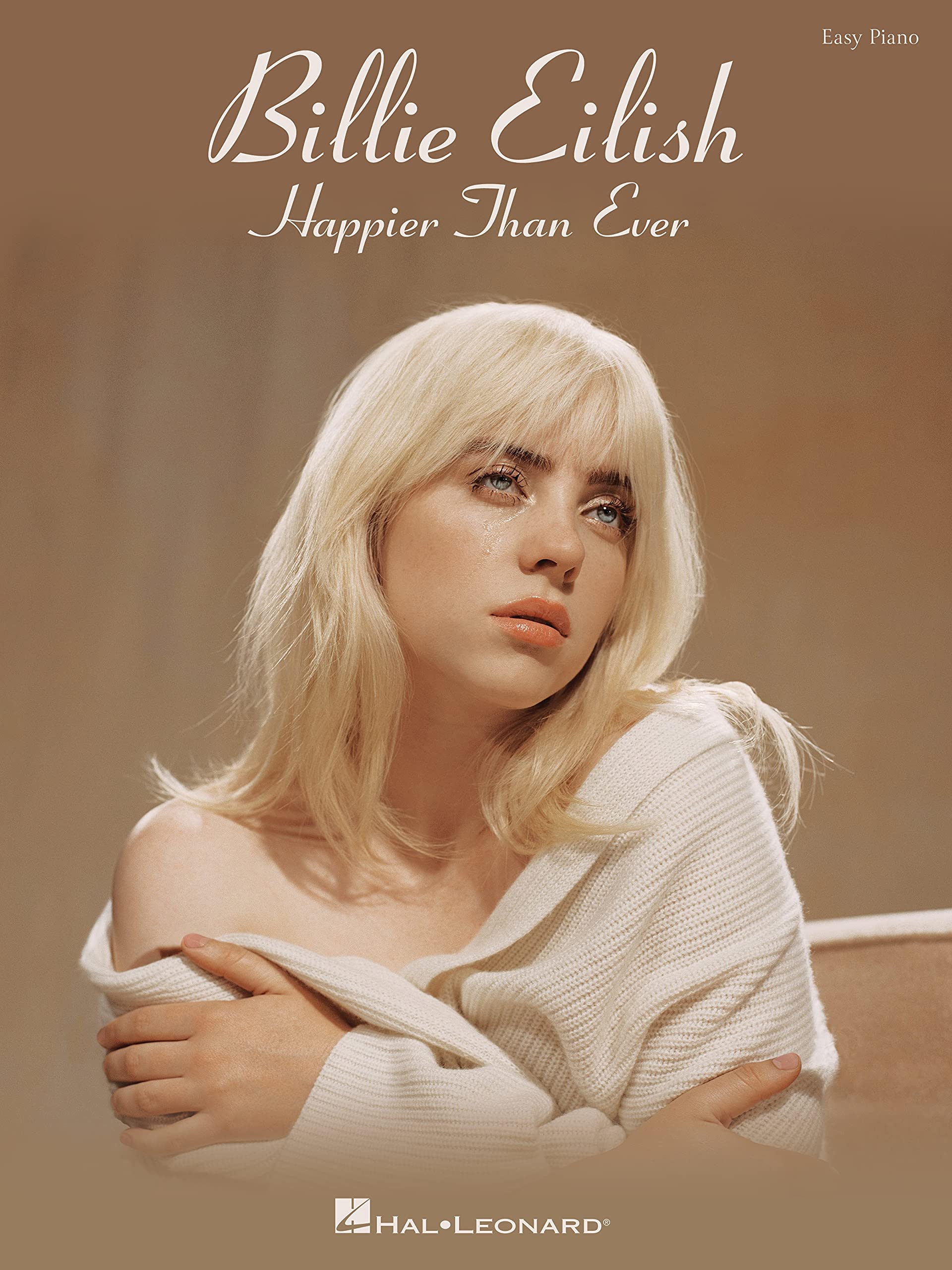 Billie Eilish - Happier Than Ever Easy Piano Songbook Sheet Music