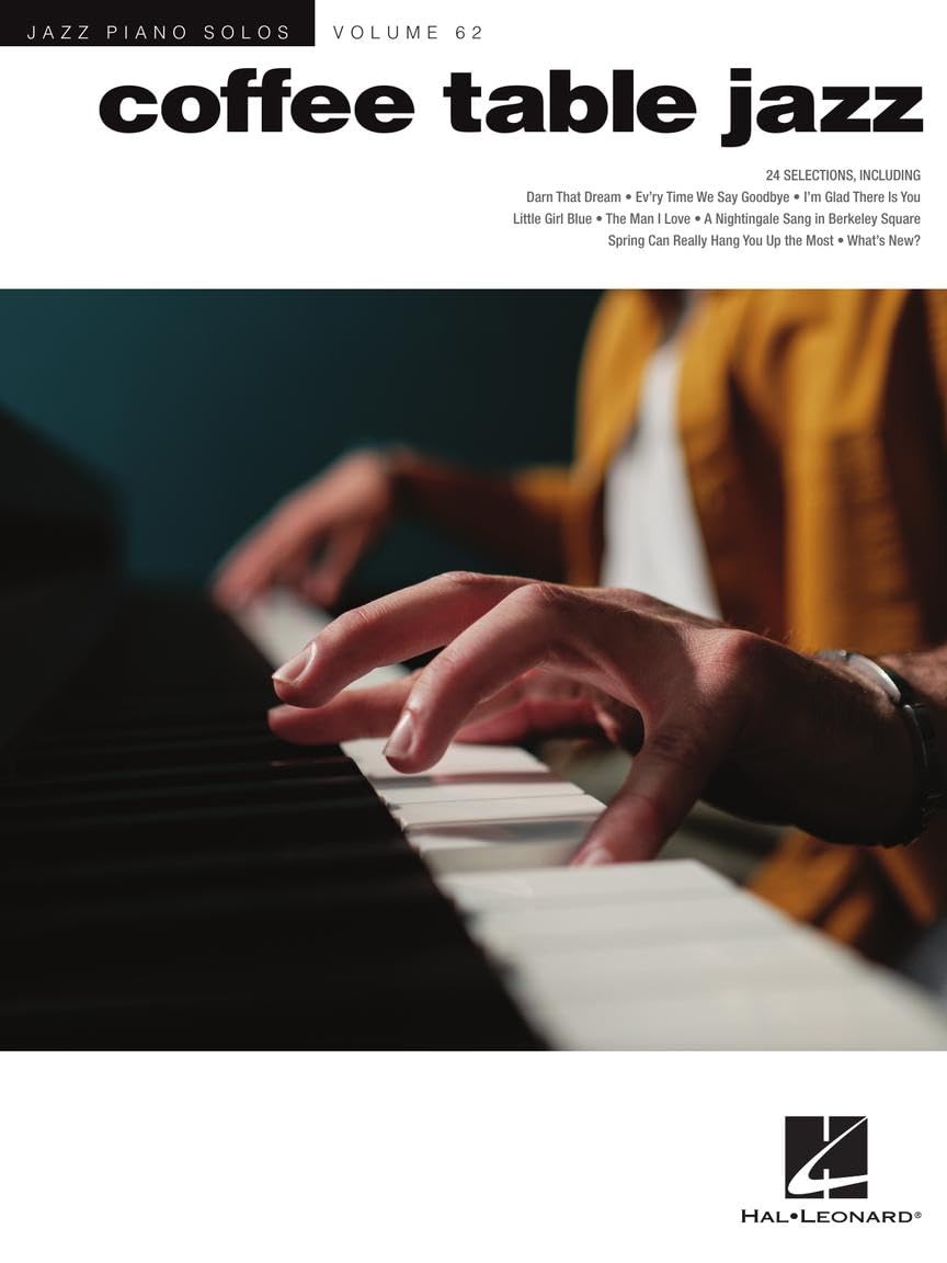 Coffee Table Jazz - Jazz Piano Solos Series Volume 62 Sheet Music