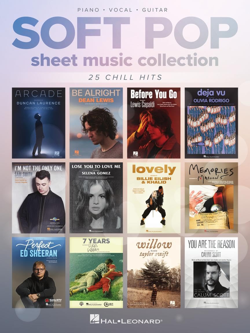 Soft Pop Sheet Music Collection: Piano/Vocal/guitar Songbook Sheet Music