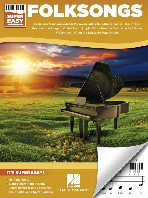 Folksongs - Super Easy Songbook Sheet Music
