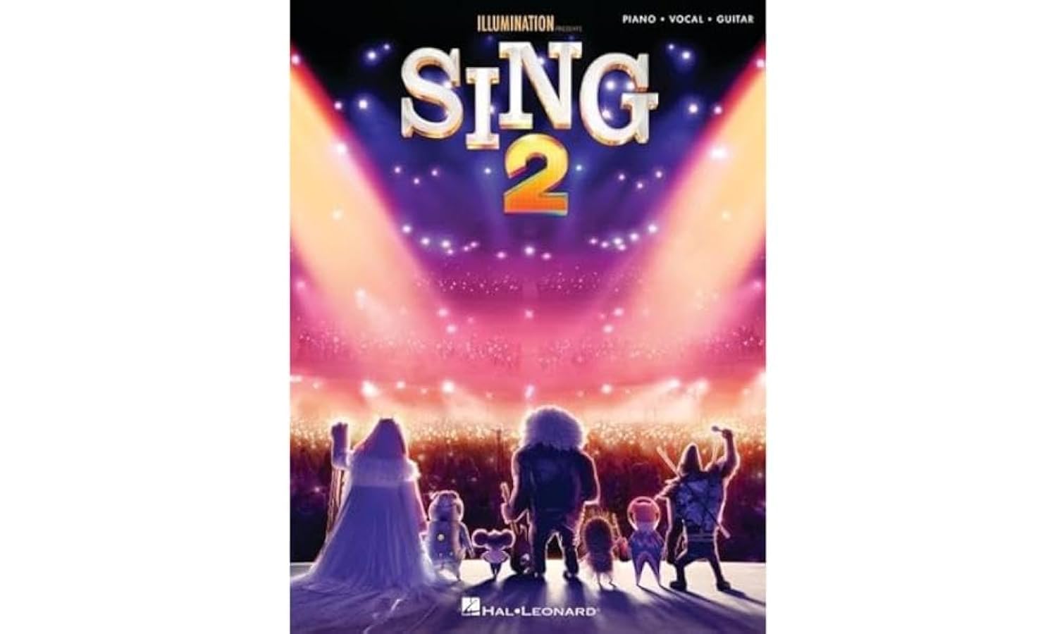 Sing 2: Piano / Vocal / Guitar Sheet Music