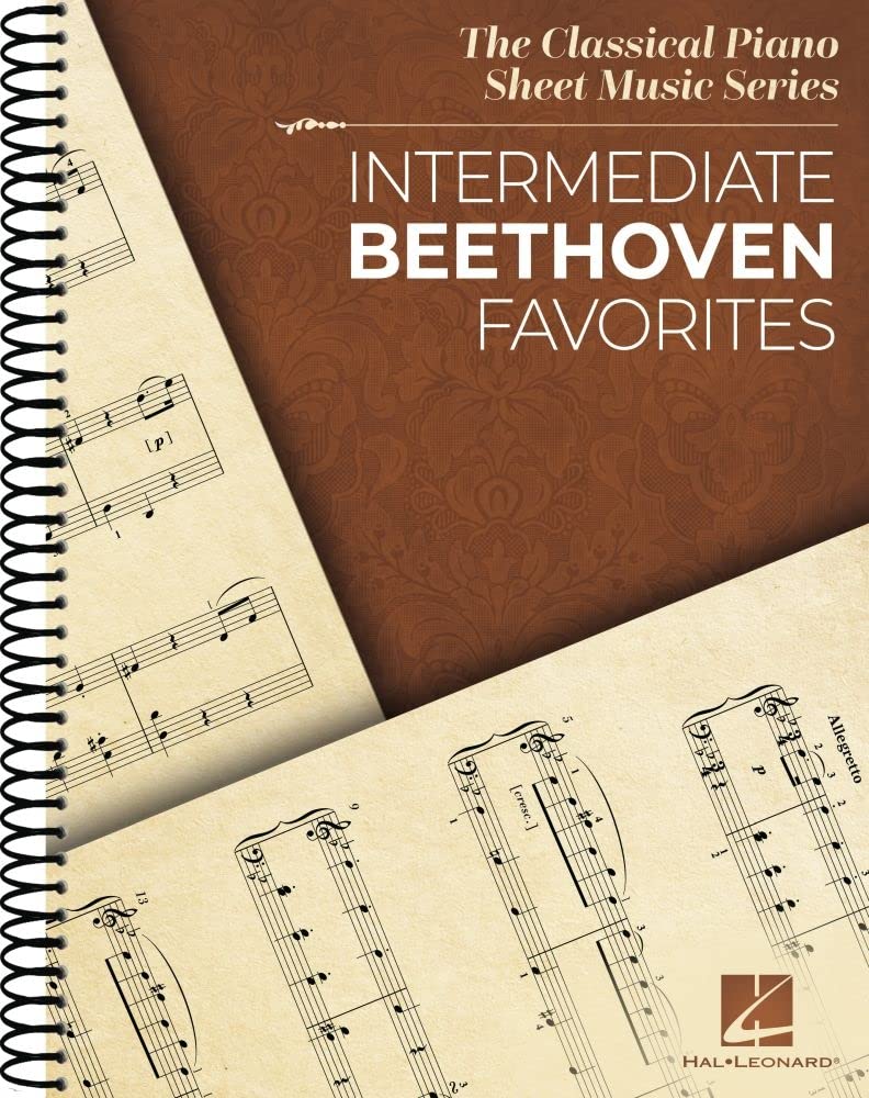 Intermediate Beethoven Favorites: Classical Piano Sheet Music Series Sheet Music