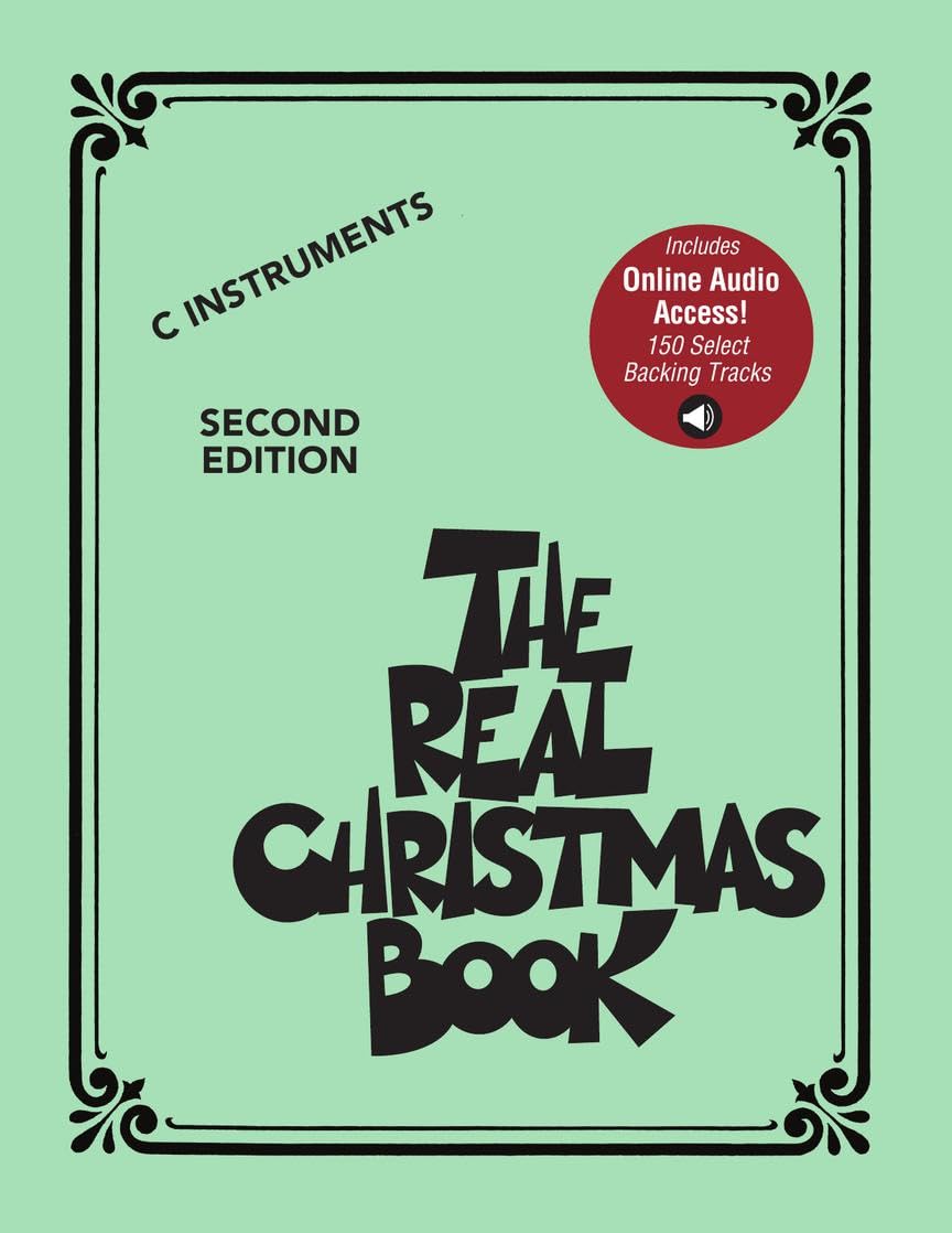 The Real Christmas Book Play-Along - Second Ed.. C-Instrument.: C Instruments Sheet Music