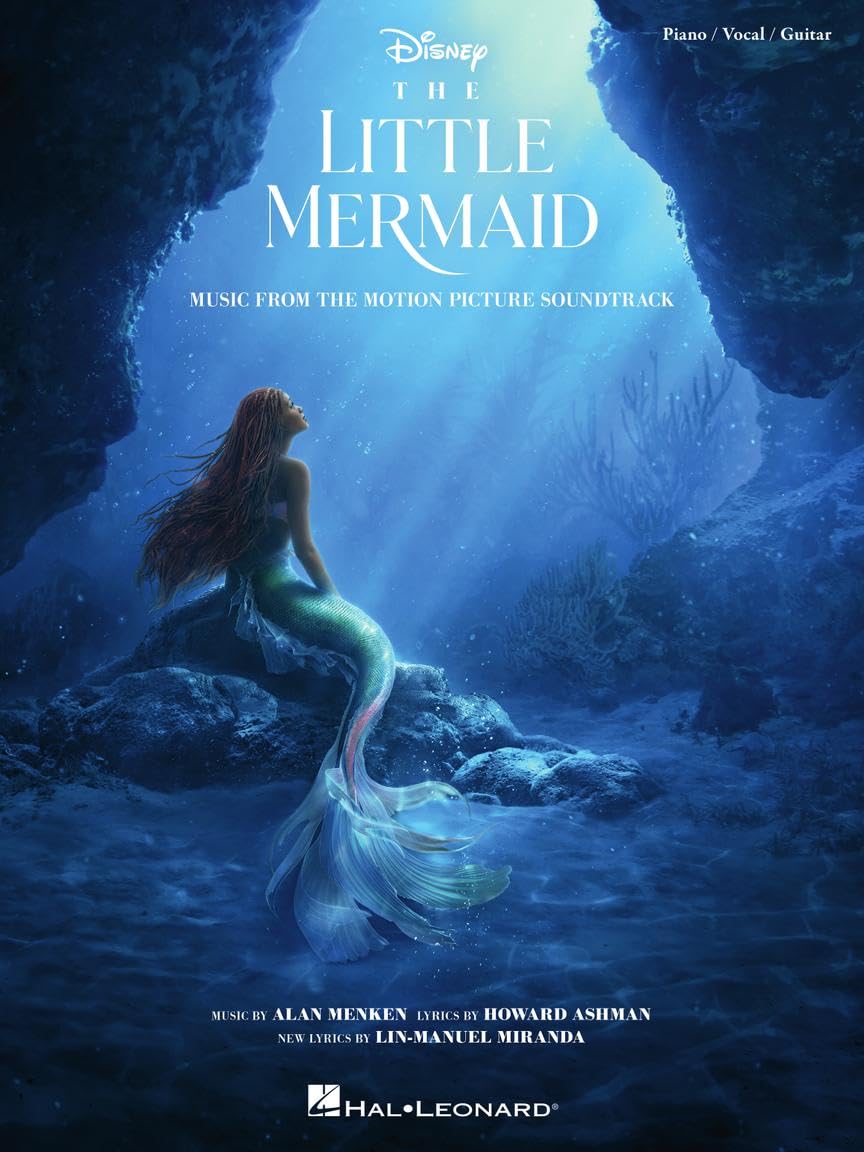 The Little Mermaid - Music from the 2023 Motion Picture Soundtrack Piano/Vocal/Guitar Souvenir Songbook Sheet Music