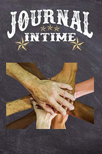 Journal Intime: Ligné - format 15,24 x 22,86 cm - Avec emplacements pour des Photos, Stickers ou Dessins - 160 pages - Motif: Mains Croisées Essays & Short Stories