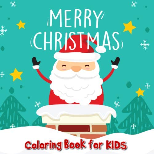Merry Christmas Coloring Book for Kids: 50 Funny Coloring Pages for Kids Comics for children & teenagers